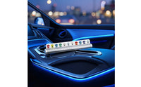 Parking Number Card with Aluminum Base Sporty for Drivers