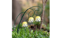 3 Pieces Dog Flower Stakes Cute Design Resin Dog Stakes Outdoor Decors Puppy Garden Ornaments for Yard, Patio