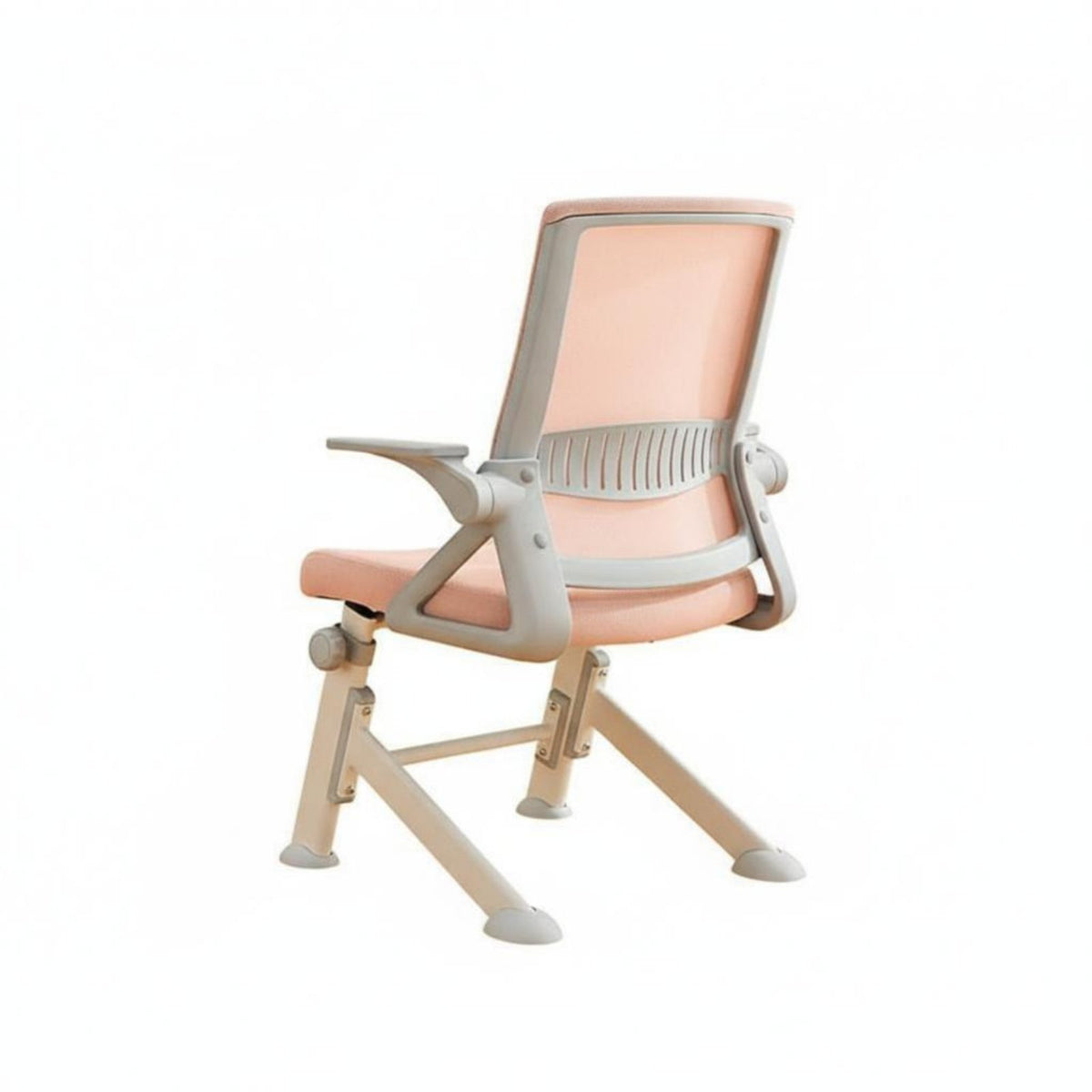 Height Adjustable Ergonomic rotating Chair Rolling Casters Mesh spine Task Chair Easy Assembly Computer Seat Lumbar Assistance for Students, Teenagers, Home Users, Study Room, Bedroom, Workspace