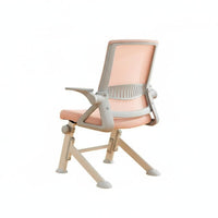 Height Adjustable Ergonomic rotating Chair Rolling Casters Mesh spine Task Chair Easy Assembly Computer Seat Lumbar Assistance for Students, Teenagers, Home Users, Study Room, Bedroom, Workspace