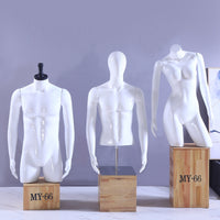 Half Body Male Mannequin for Window Display