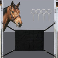 Horse Stall Barrier with Snap Hooks Waterproof for Stable, Equestrians