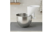 Stand Mixer Flour Funnel Food Grade Universal Mixer Funnel Dishwasher Flour Pouring Spout for Bread Makers, Mixing