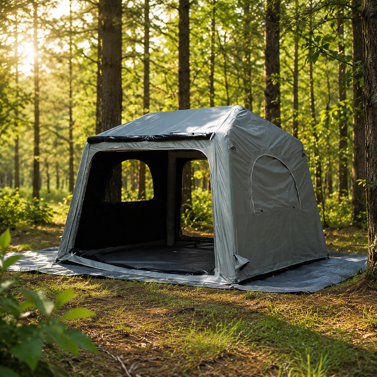 inflatable tent