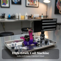 mid-range Frequency Coil Machine high-grade Liner and Shader Tool long-lasting Frame Easy to Operate for Beginners
