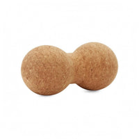 Peanut Massage Ball Two-Lobed Cork Massage Ball Body Massager Natural Fitness Gear Non-Slip