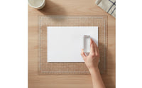 Reusable Stamping Mat Holds Paper Securely Non-Slip Stamping Mat Easy to Clean Crafting Accessory for Card Makers, Scrapbookers