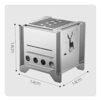 Detachable Camping Heater Cooker Compact Size Mini Portable Cooker Easy to Assemble Outdoor Gear for Campers