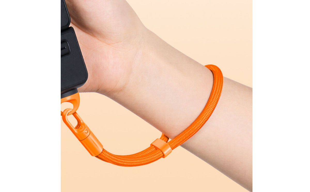 Self-Locking Anti-Drop Camera Lanyard Metal Buckle Camera Wrist Strap Heavy Duty Adjustable Hand Strap 360° Rotation for Vloggers, Videographers, Travel, Outdoor