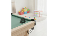 6 Pieces Plastic Billiard Table Pocket with Mounting Base Easy to Install Billiard Net Basket Practical Pool Table Net Basket Lightweight for Children
