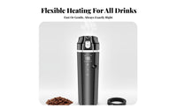 12V 24V Heating Mug Heat Preservation Vehicle-Powered Heating Mug Fast Boiling Electric Car Kettle for Truck Drivers, Long-Distance Driving