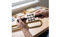 Brass Instrument Dint Removal Repair Tool Easy to Use Wind Instrument Dint Removal Roller Anti-Slip for Luthier