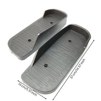 Exercise Foot Pedal Textured Grip Surface Workout Gear Raised Side Wall