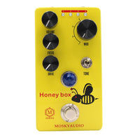 Compact Guitar Effects Pedal Pedalboard-Friendly Guitar Pedal with Metal Enclosure Sturdy Stompbox Portable for Guitarists, Live Stage, Recording Studio