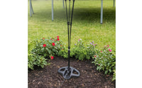 Easy to Install Misting Spray System with Weighted Base Leak-Proof Standing Mister with Adjustable Nozzles Long-Lasting Water Sprayer Commercial-Grade for Trampoline