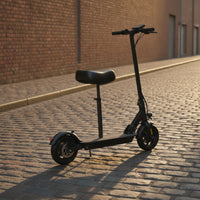 Electric Bicycle Saddle Shock Absorbing Saddle with Coil Springs Scooter Seat Padded Large for Commuters