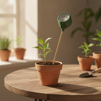 Manual Soil Moisture Meter with Sensor Battery-Battery-Less Soil Moisture Tester Accurate Gauge Exact for Potted Plants, Gardens