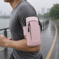 Running Phone Armband Thin Running Armband Mobile Device Arm Pouch No Slip Fitness Accessory Breathable for Outdoor