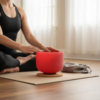 8 Inch Crystal Bowl Meditation and Mindful Movement Sound Therapeutic