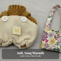 1/12 Scale Doll Clothes Cute Design Doll Outfit Knitted Sweater Miniature Apparel Set for Hobbyists