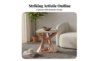 Small Occasional Table mug-likeLike Base Shaped Statue Table Sculptural Design Modern design for Interior Designers, Hallway
