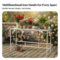 Multi-Level Plant Stand Freestanding Corner Etagere Sturdy Design for Homeowners