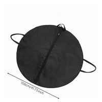 Diagonal Zipper Tutu Bag Nonwoven Round Tutu Bag Polypropylene Storage Soft-Sided for Dancers, Recital