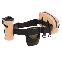 Adjustable Fishing Waist Belt with Pouches Handsunrestricted Waist Bag with Belt Multi-Pocket Fishing Fanny Pack Versatile for Anglers, Fishermen