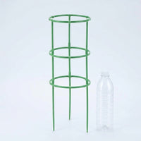 Green Fiberglass Plant Support Trellis, Stackable 3 Arm Trellis for Vining Plants, Weather Resistant Climbing Plant Support for Pots