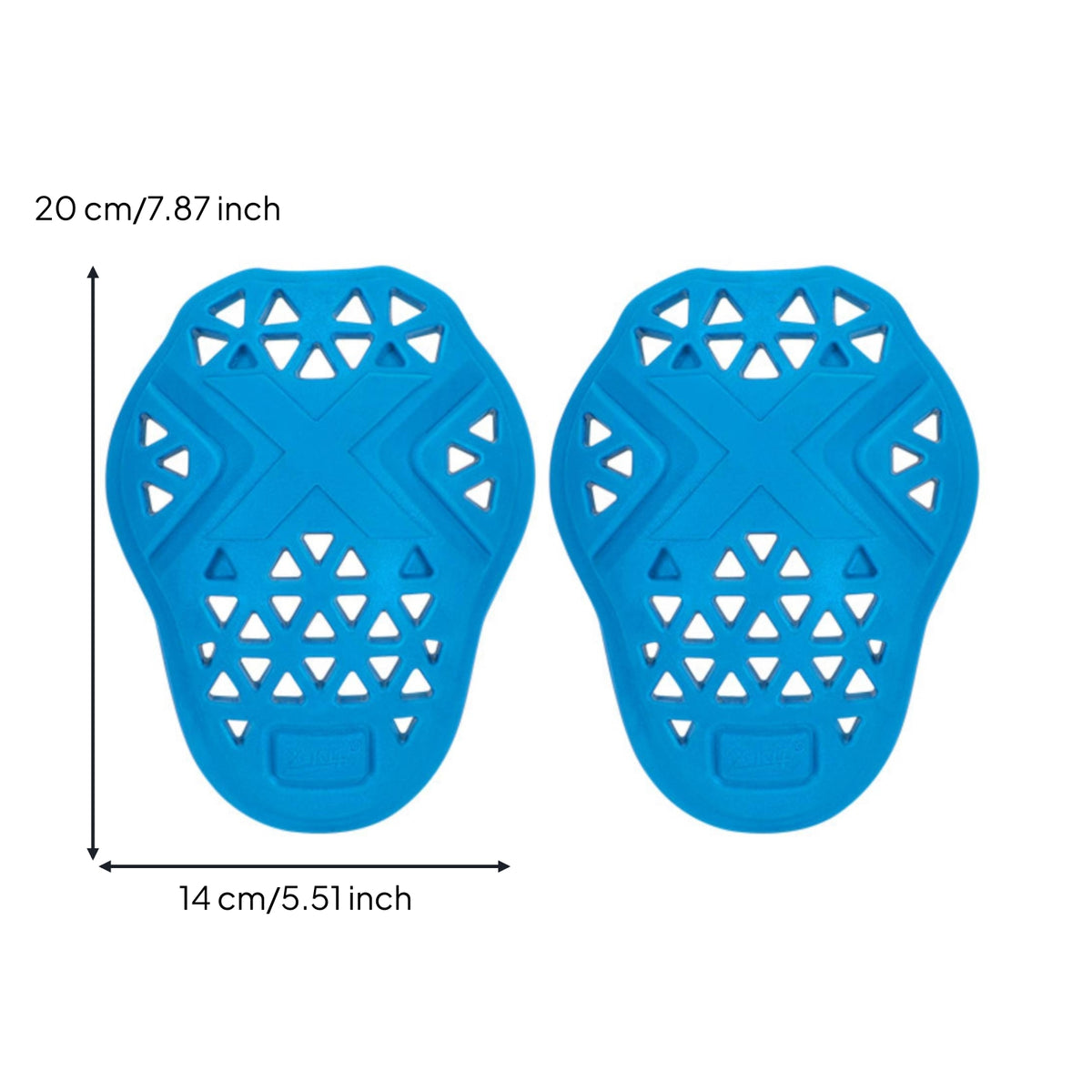 Impact-Absorbing CE Level Two Shoulder Protector Flexible Motorcycle Shoulder Protector Comfortable Motorcycle Protector Inserts Lightweight for Bikers