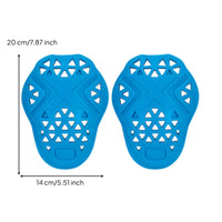 Impact-Absorbing CE Level Two Shoulder Protector Flexible Motorcycle Shoulder Protector Comfortable Motorcycle Protector Inserts Lightweight for Bikers