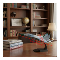su27 Fighter Jet Model   Detailed 1:100 Scale Airplane Model Display Aircraft for Collectors