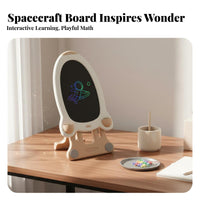 Adjustable Height Drawing Board Stand Ideal Gift Kids LCD Drawing Tablet Single-Press Erase LCD Writing Tablet Pressure-Sensitive for Children, Preschoolers, Early Learning, Kindergarten, Classroom, Playroom
