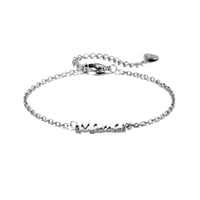 Mama Bracelet Delicate Design Stainless Steel Mama Bracelet Adjustable Chain