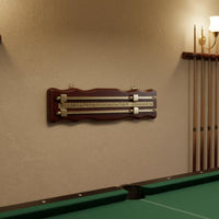 Wooden Snooker Scoreboard Easily Read Manual Billiards Scorekeeper Vintage Style British Billiards Score Board for Man Cave