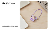Animal Costume Doll Charm Ideal Gift Cartoon Figure Pendant Colorful Miniature Character Keychain for Students, Teenagers, Backpacks, Ph Single S