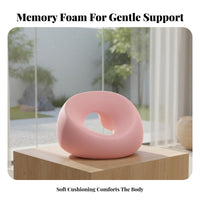 Memory Foam Prone Pillow Ergonomic Design Beauty Bed Headrest Breathable Massage Table Pillow for Estheticians, Spa