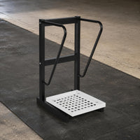Steel Golf Bag Rack Rectangular Perforated Golf Rack Heavy-Duty for Home Use