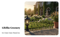 Expandable Faux Ivy Fence Realistic Look Expandable Faux Ivy Trellis Easy Installation Retractable Artificial Leaf Fence for Renters, Balcony, Events