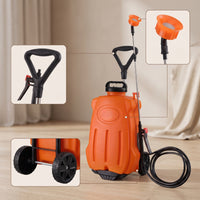 Electric Backpack Sprayer Hand-Push Sprayer with Wand Portable Adjustable for Gardeners, Gardens