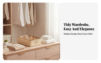 3 Pieces Underwear Storage Box Set adaptable Clothing Divider for homeowners