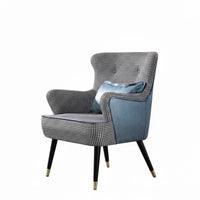 Nordic Design Upholstered Accent Chair Comfortable Backrest Upholstered Shell Chair Space-Saving Single Sofa Ergonomic for Apartment Dwellers, Office Workers, Students, Study Room, perusing corner, Bedroom