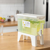 Slim Refrigerator Drink Dispenser Odorless Fridge Water Dispenser Easy-Pour Leak-Proof for Families