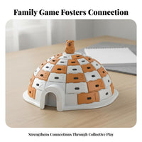 Save the Penguin Game Cute Design Frosty Blocks Breaker Game Parent-Child Interaction Knock Ice Block Toy for Children, Children 3++, Playroom