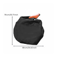 Safeguarding Folding Bike Storage Bag Easy to Keep Folding Bike Carrying Bag Lightweight Cycling Gear Long-Lasting for Commuting