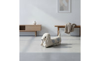 Dog Door Stopper Cute Weighted Stop Air Barrier for Bedroom, Entryway