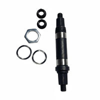 Effortless Operation Exercise Bike Central Shaft Long-Lasting Central Shaft Bearing Wear Resistant Fitness Equipment Part Sturdy Metal for Gym
