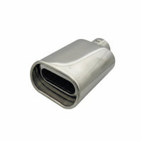 Exhaust Tip with Mesh Insert Decorative Car Exhaust Component Tailpipe Tip Sporty Hardware for Custom Builds