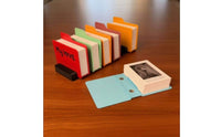 Expandable Base Desktop Instant Photo Album Desktop Mini Photo Organizer for Office, Bookshelf