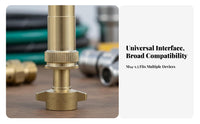 Adjustable High Pressure Sprayer Nozzle Rust Proof Agricultural Sprayer Tip Long-Lasting for Gardeners, Farming